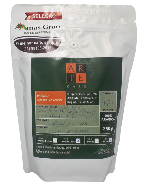 Café especial em grãos Gold Honey 250g 💎 86.7 pontos