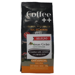 Café especial moído Coffee++ 250g - 84 pontos