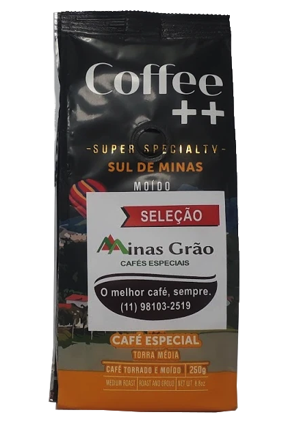 Café Especial Moído Coffee++ 84 Pontos 250g